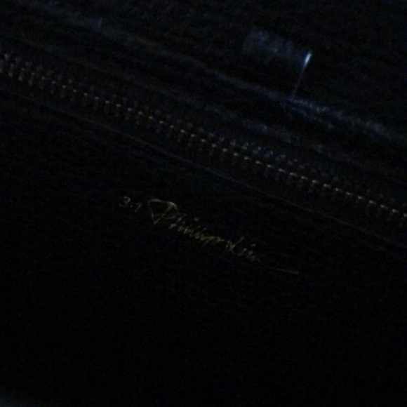 3.1 Phillip Lim Pashli Mini Satchel (in Black Textured Leather/Nickel Finish) - Picture 4 of 8